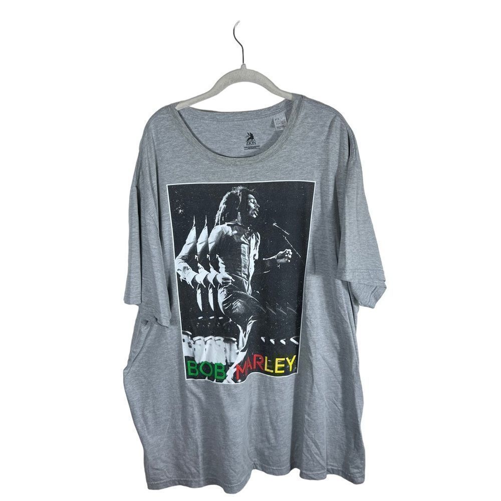 Zion Bon Marley Gray Graphic T Shirt